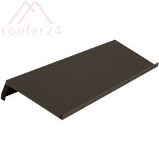 Windschutz Ortgänge Biber 20 cm rechts, Alu incl.