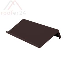 Windschutz Ortgänge Biber 20 cm links, Alu incl.
