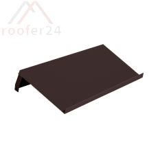 Windschutz Ortgänge Biber 20 cm rechts, Alu incl.
