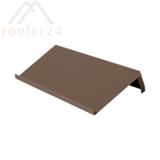 Windschutz Ortgänge Biber 20 cm links, Alu incl.