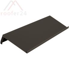 Windschutz Ortgänge Biber 37 cm rechts, Alu incl.