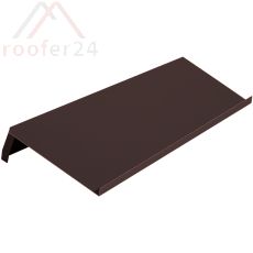 Windschutz Ortgänge Biber 37 cm rechts, Alu incl.