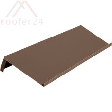 Windschutz Ortgänge Biber 37 cm rechts, Alu incl.