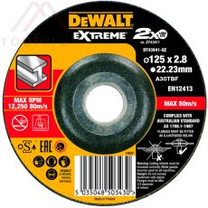 DEW Trennscheibe 125x2,8mm gekröpft