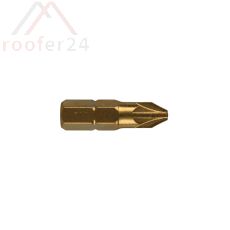 DEW Bits PZ2 1/4 25mm IB TIN