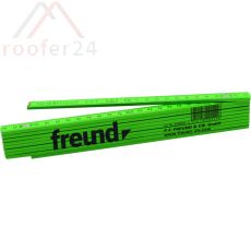 Freund Holzgliedermaßstab Freund und grün