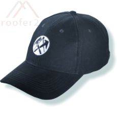 JOB Cap m.Dachdeckeremblem, schwarz