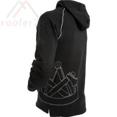 JOB Zimmerer Hoodie, schwarz