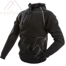 JOB Sweat Hoodie Jacke 5898, schwarz