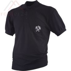 JOB Polo Shirt Dachd., schwarz