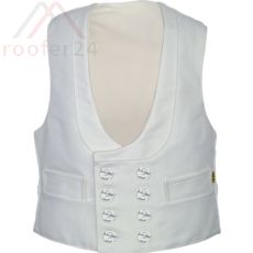 JOB Zunftweste Dopp Pil., weiß