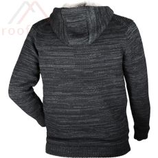 JOB Strickjacke Alta, schieferschwarz