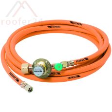 Perkeo Propan-Schlauch 5m m. Regler