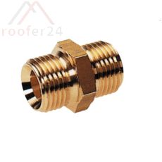 Perkeo Doppel-Gewindenippel