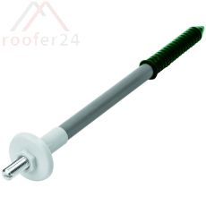 Kunstst. SPI-Rohrschellendübel, 130mm mit Dichtscheibe Ø14mm und Gewindestift M10