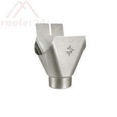 Quartz Zink Einhangstutz oval, 333/100 mit Stern