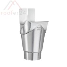 Zink Einhangstutzen  rund, 333/100