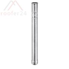 Verzinktes Grömo Regenstandrohr, ø120/1500 mit Deckel