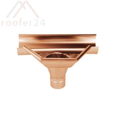 Kupfer Rinnenerweiterung, 400/600 Segmentform