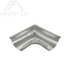 Quartz Zink Rinnenwinkel, halbrund gezogen Außeneck 280