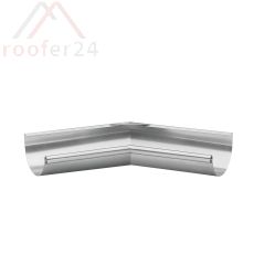 Zink Rinnenwinkel 135°, halbrund Inneneck 400 gelötet