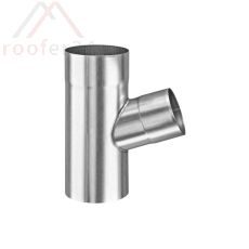 Zink Rohrabzweig, 60° ø80/60