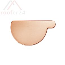 Kupfer Lötrinnenboden, halbrund links 400