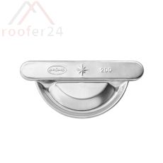 Zink Rinnenboden universal, halbrund 400