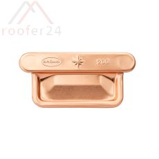 Kupfer Rinnenboden universal, Kastenform 400