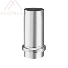 Zink Schiebemuffe mit Standrohrkappe, ø120