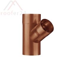 Abzweig 72° 120/120mm SX, Ziegelrot