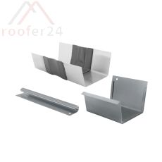 Dilatation Kastenrinnen 1,00 0,26m SX, Hellgrau