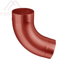 Rohrbogen 72° 120mm SX, Oxydrot