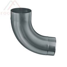 Rohrbogen 85°  80mm SX, Hellgrau