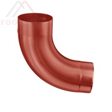 Rohrbogen 85° 100mm SX, Oxydrot