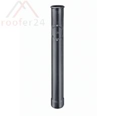 Regenstandrohr mit Reinigungsdeckel 1,0 100mm SX, Anthrazit