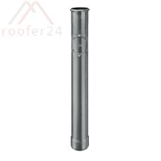 Regenstandrohr mit Reinigungsdeckel 1,0 100mm SX, Hellgrau