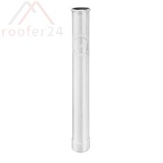 Regenstandrohr mit Reinigungsdeckel 1,0 100mm SX, Weiss