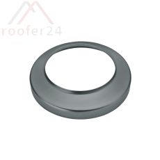 Standrohrkappe flach 120/150, Hellgrau