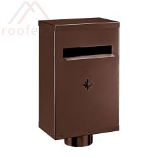 Wasserfangkasten eckig 100mm SX, Testa di Moro