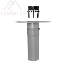 Fleck Flachdachablauf mit Kiesfang und Flansch