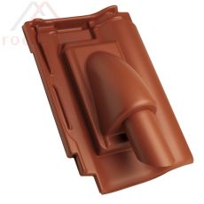 Fleck Solardurchgang E32 Plus für Koramic edelschwarz edelengobiert