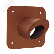 Fleck Solar-Kamindurchgang waagerecht DN 50-DN 70braun