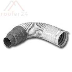 Fleck Flexschlauch DN 125 0,50m m.Schlauchschelle u.Reduzierstück