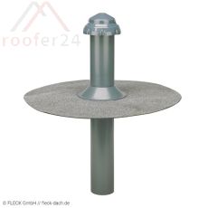 Fleck Flachdachsanitärlüfter mit Wetterkappe