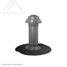 Fleck Flachdachlüfter mit Wetterkappe