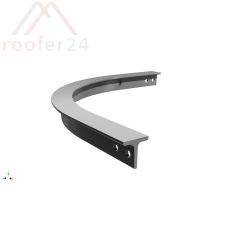 ABS Railtrax Horizontalkur.90°, V2A