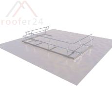 ABS Schutzgel.Dome OnTop Fusion, Alu-Montage auf Folie