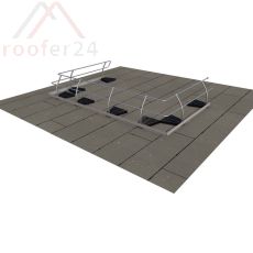 ABS Schutzgel.Dome OnTop Weight, Alu