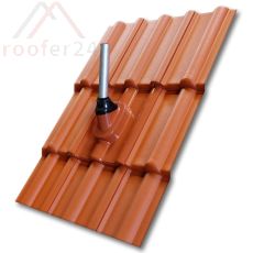 Alu-Grundpfanne mit Antennendurchgang
